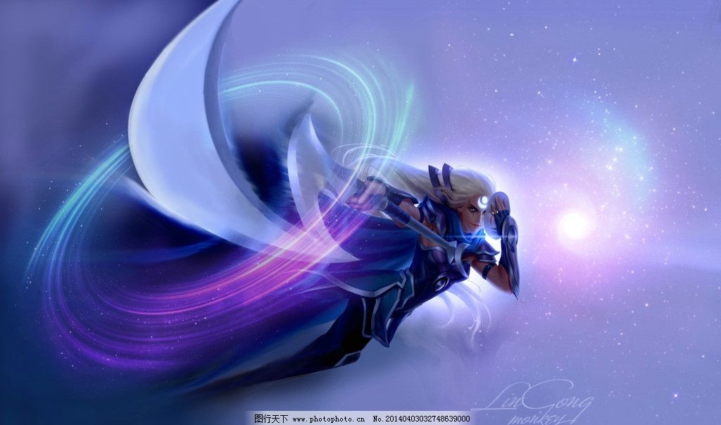 英雄联盟皎月图片