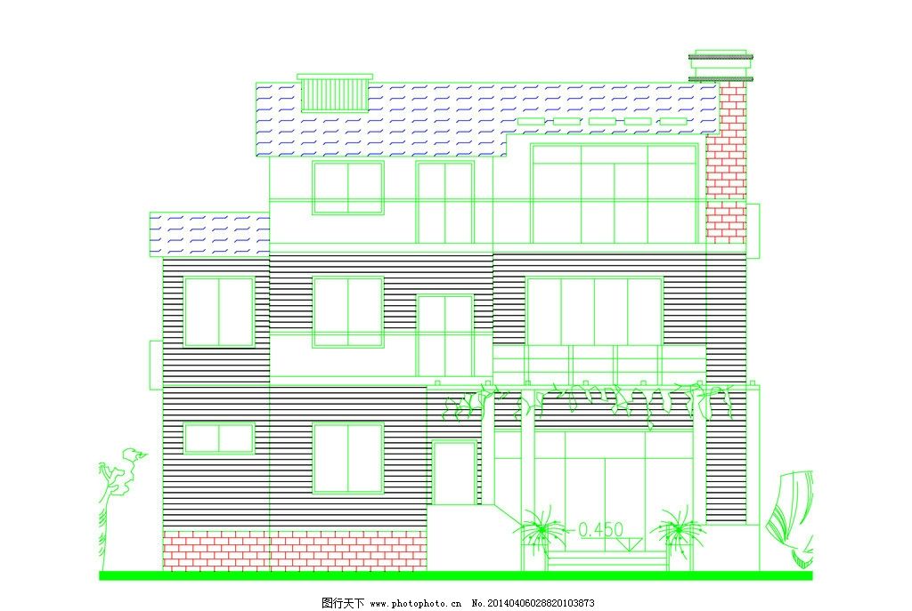 新农村别墅施工图图片 新农村别墅施工图图片