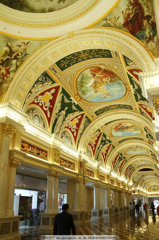 创世纪顶画 创世纪 顶画 壁画 欧式走廊 走廊 室内摄影 建筑园林 摄