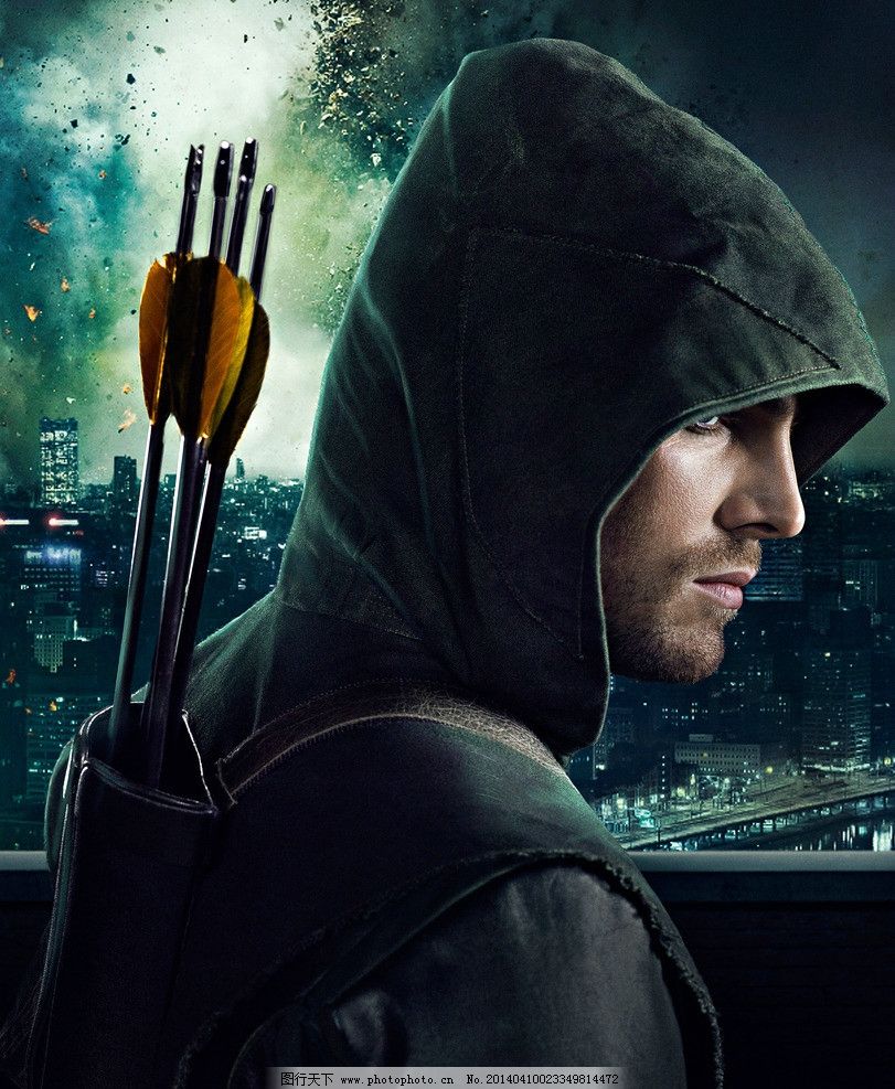 绿箭侠男主角纹身