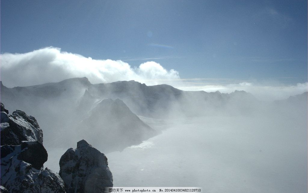 冬日图片,雪景 雾松 自然风景 东北 自然景观 摄