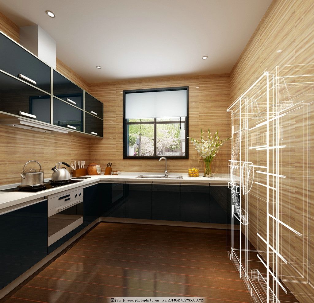 一字型厨房怎么样，看完你就明白了-爱空间装修网