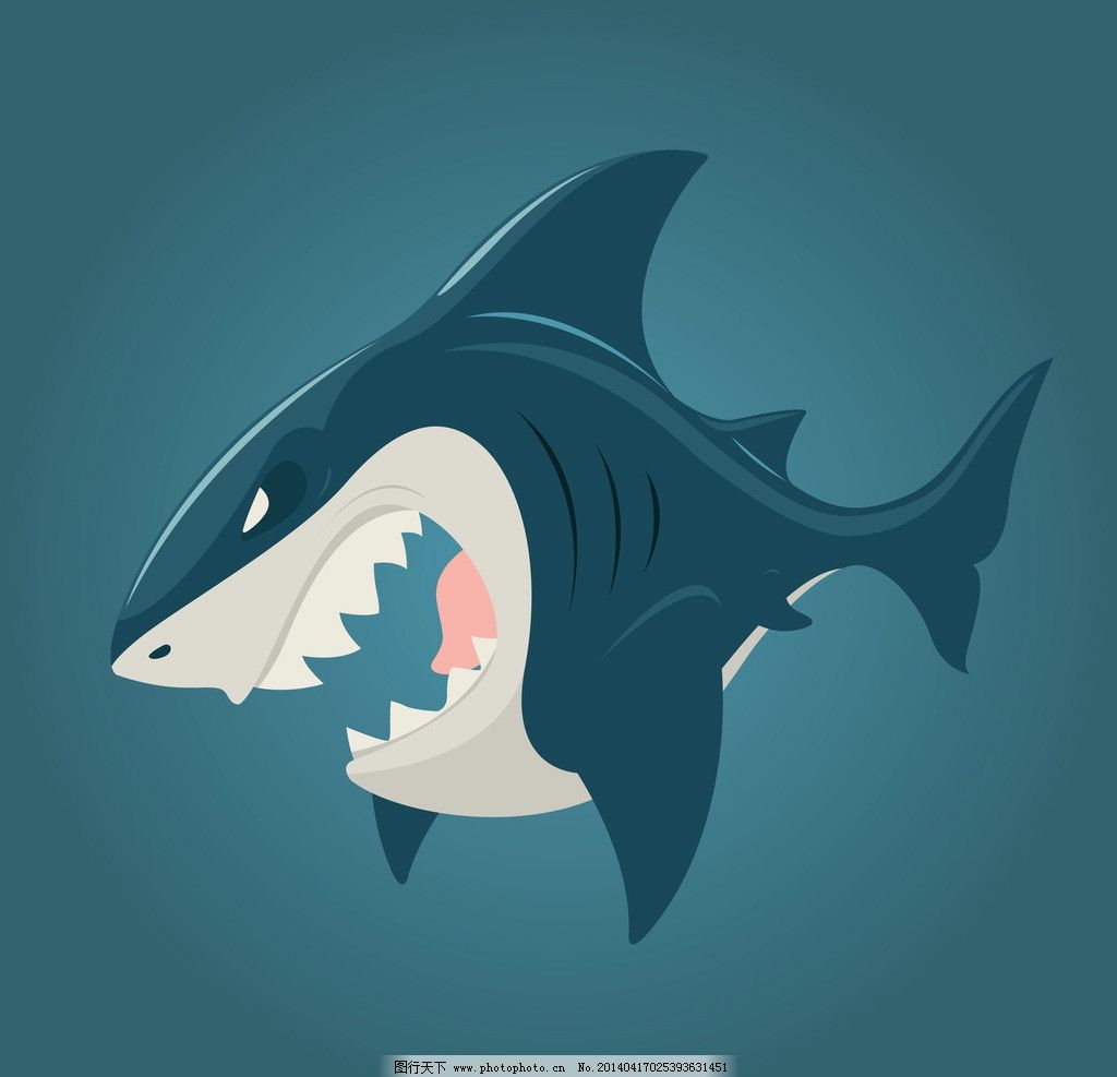 鲨鱼|插画|商业插画|aiwaniko - 原创作品 - 站酷 (ZCOOL)