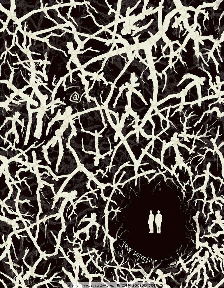 美剧真探海报图片