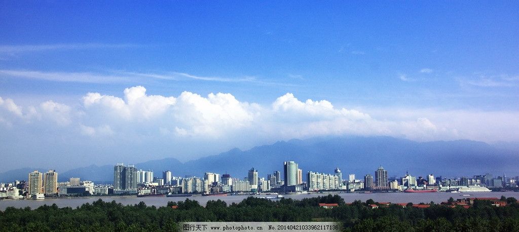九江外滩图片,江西九江 城市 外景 国内旅游摄影