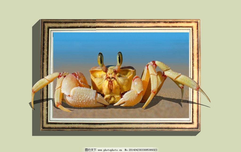 螃蟹 海洋生物 甲壳 动物 壁画 彩绘 素材 3D立体画设计素材 3D立体画模板下载 3D立体画 地面立体 抽象画 3D设计 3D 立体 逼真 趣味 墙画 室内画 视觉画 三维立体画 美术绘画 文化艺术 3D立体墙画 PSD分层素材 源文件 72DPI PSD