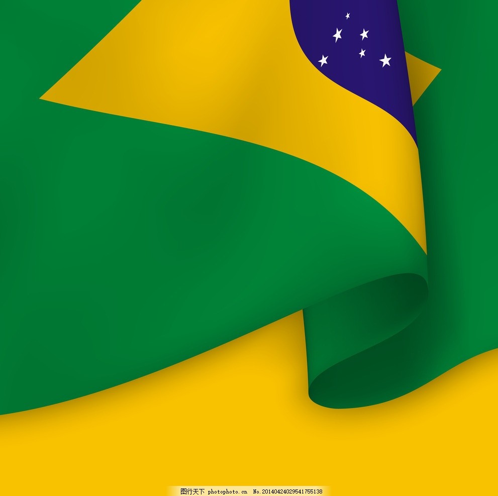 2014巴西世界杯,足球 巴西国旗 绿色 足球比赛