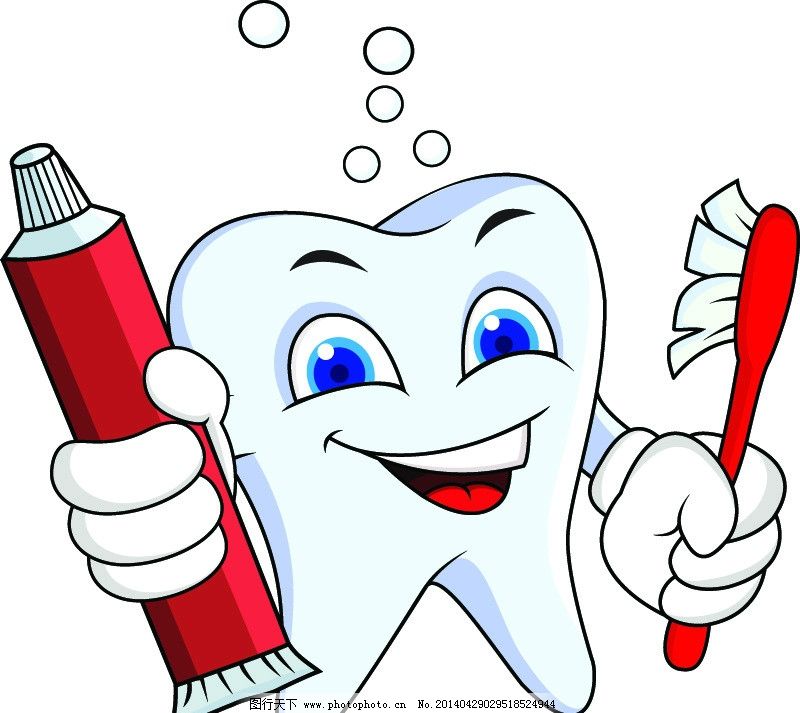牙齿图片,保护牙齿 医疗 医学 卡通设计 矢量 广告设计矢量素材-图行天下图库