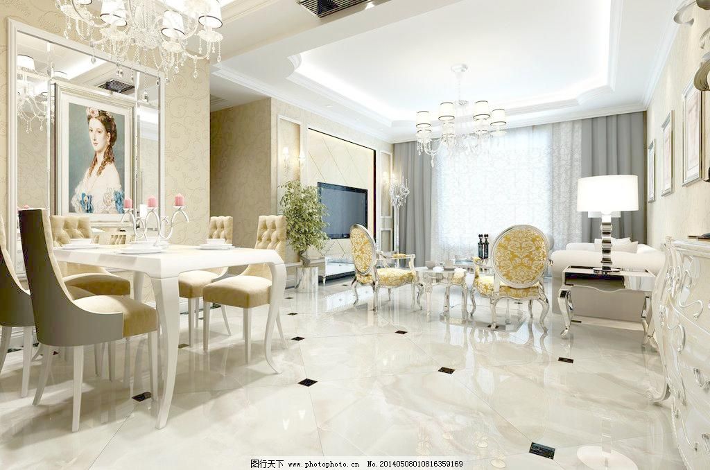 室内设计 简欧式        室内设计效果图 300dpi     家居装饰素材