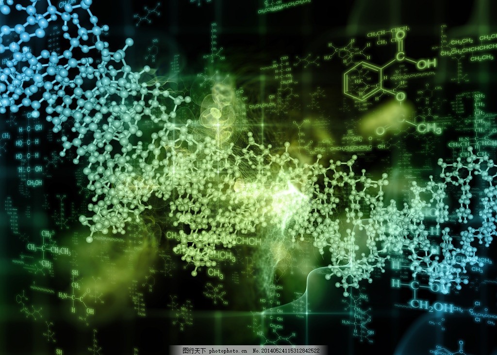 化学分子结构,科学 科技背景 元素序列 化学结构 医疗-图行天下图库