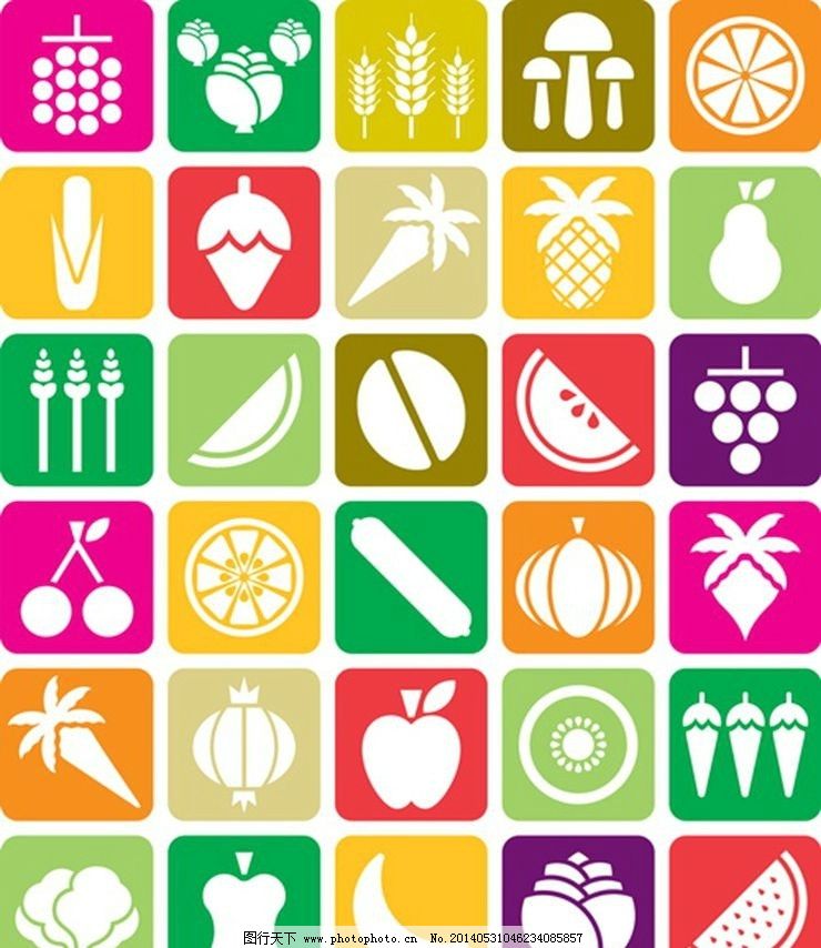 水果蔬菜图标ICON 水果 蔬菜 蔬菜图标 蔬菜ICON 蔬菜LOGO 水果图标 水果LOGO 水果ICON 瓜果 美食 食物 小图标 小标志 图标 LOGO 标志 VI ICON 标识 图标设计 LOGO设计 标志设计 标识设计 矢量设计 矢量图标 欧美图标 欧美设计 网站图标 APP图标 软件图标 餐饮美食 生活百科 矢量 EPS
