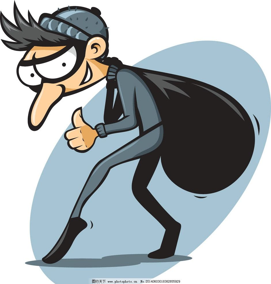 盗贼小偷坏蛋图片