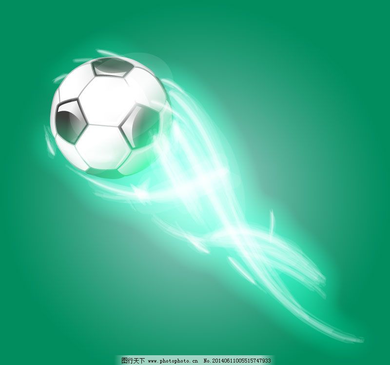 动感光效足球背景,动感光效足球背景免费下载