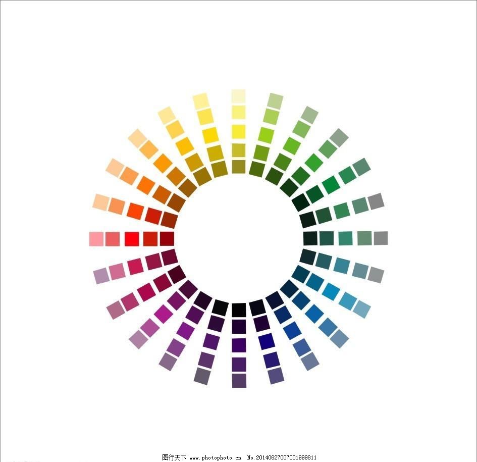 色彩搭配设计培训考试,广告设计 搭配标准 矢量