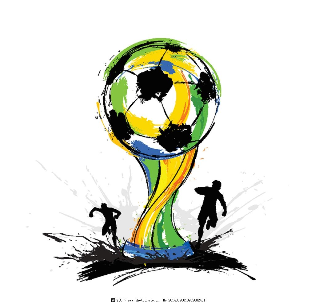 足球运动世界杯简笔画 足球运动世界杯简笔画大全 - 第 3 - 水彩迷