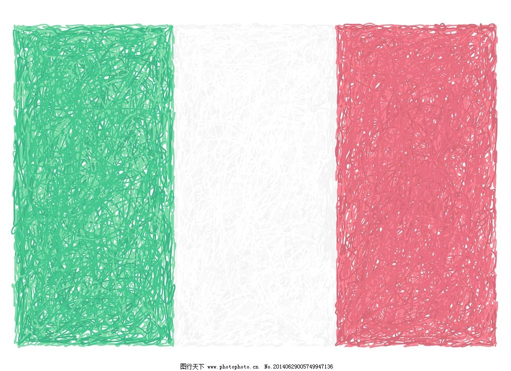 意大利国旗,意大利国旗免费下载 矢量图 日常生活-图行天下图库