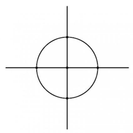 十字线,十字线免费下载 圆 我是怎么做的 线的艺术-图行天下图库