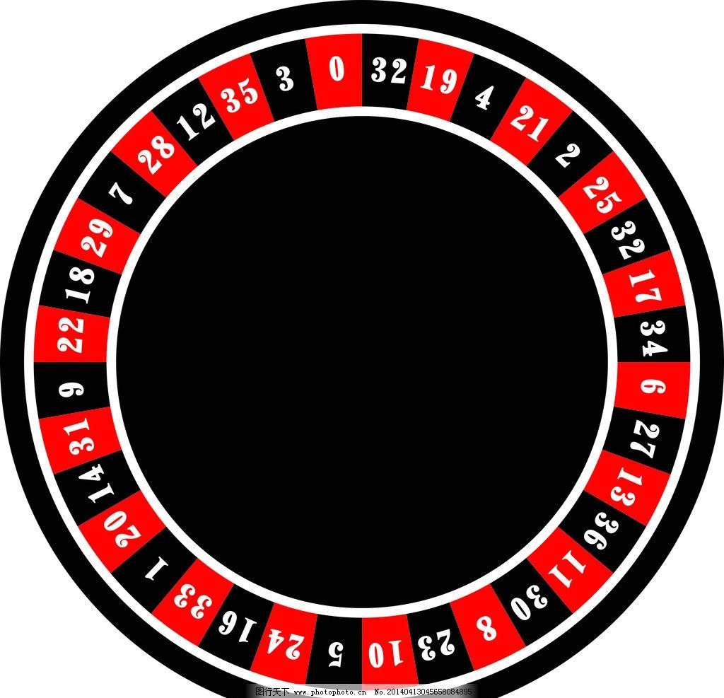赌盘转盘图片_英文字体_字体-图行天下素材网