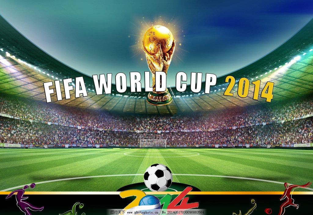 世界杯,巴西世界杯,2014,巴西,大力神杯,足球,足球场,奖杯,喝彩,加油,踢足球,蓝天,绿地,展板模板,海报设计,广告设计模板,源文件,216DPI,PSD